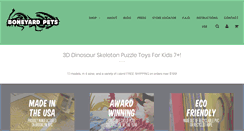 Desktop Screenshot of boneyardpets.com